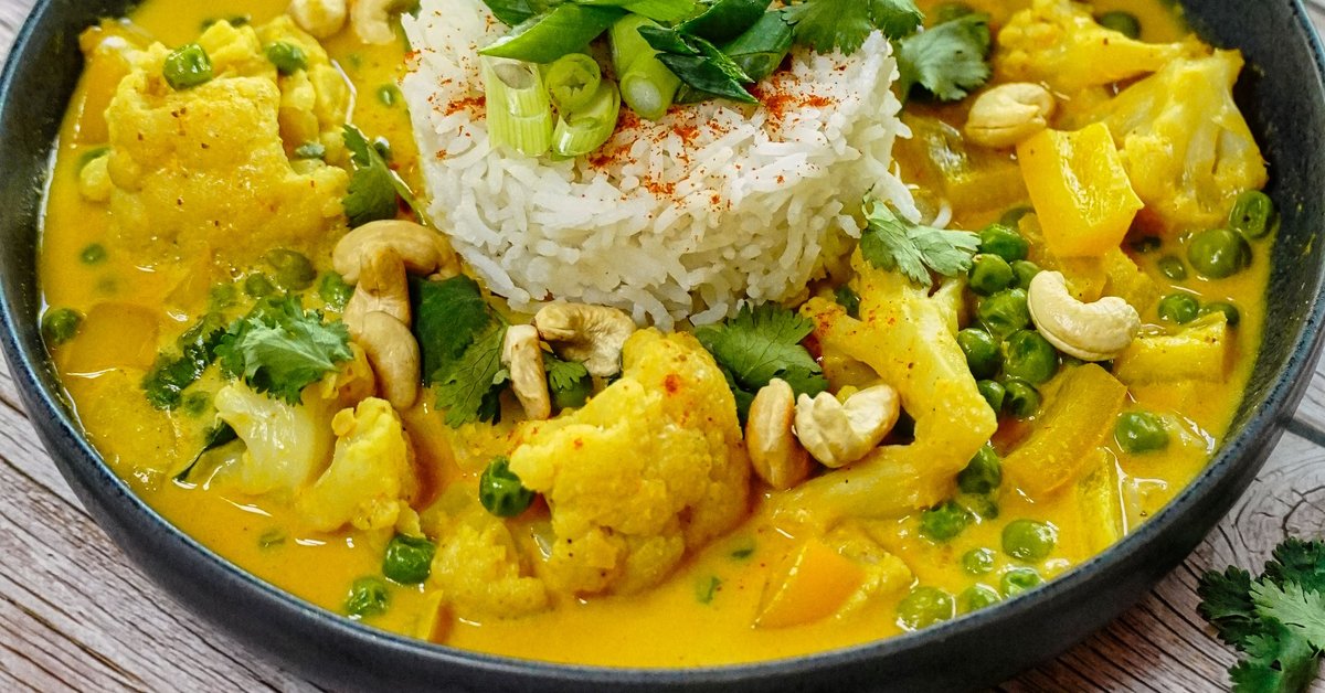 Blumenkohl-Kokos-Curry | Now Vegan Blumenkohl-Kokos-Curry | Now Vegan