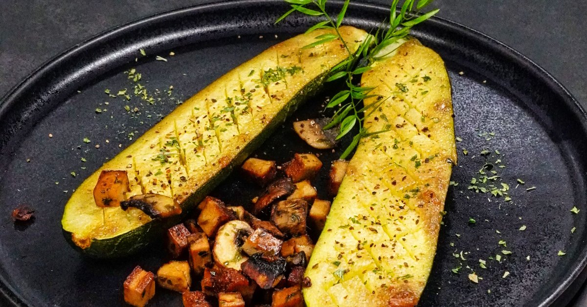 Marinierte Zucchini Grillen