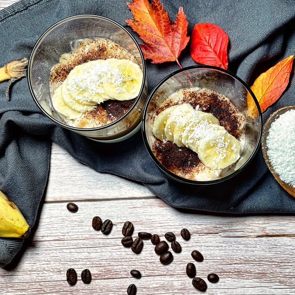 Veganes Bananen-Kokos-Dessert