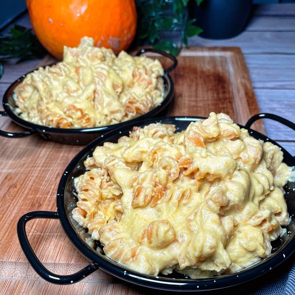 Kürbis Mac and Cheese